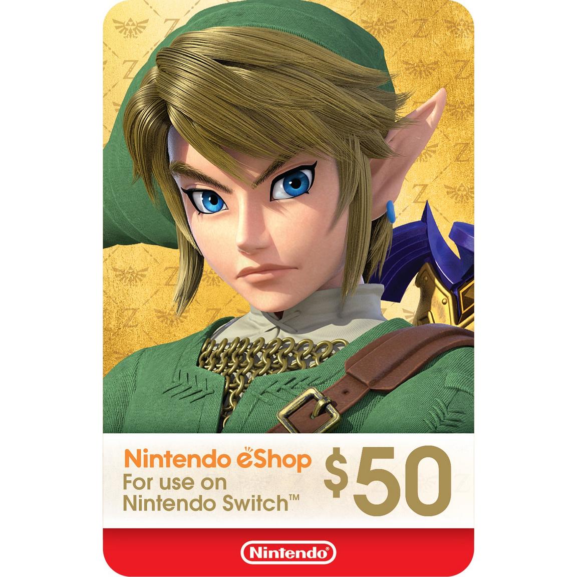 Nintendo Eshop Card $50