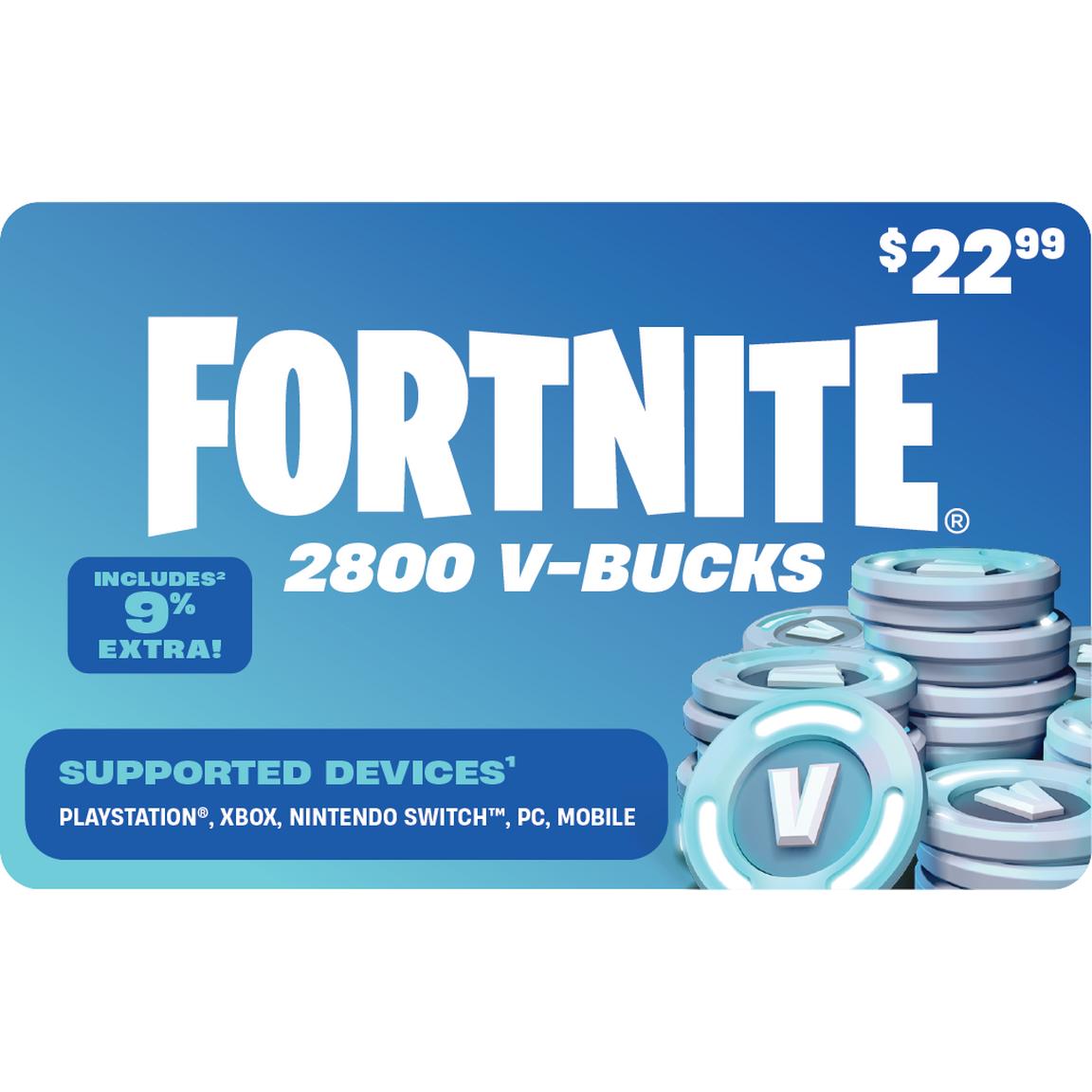 Fortnite 2800 V-Bucks