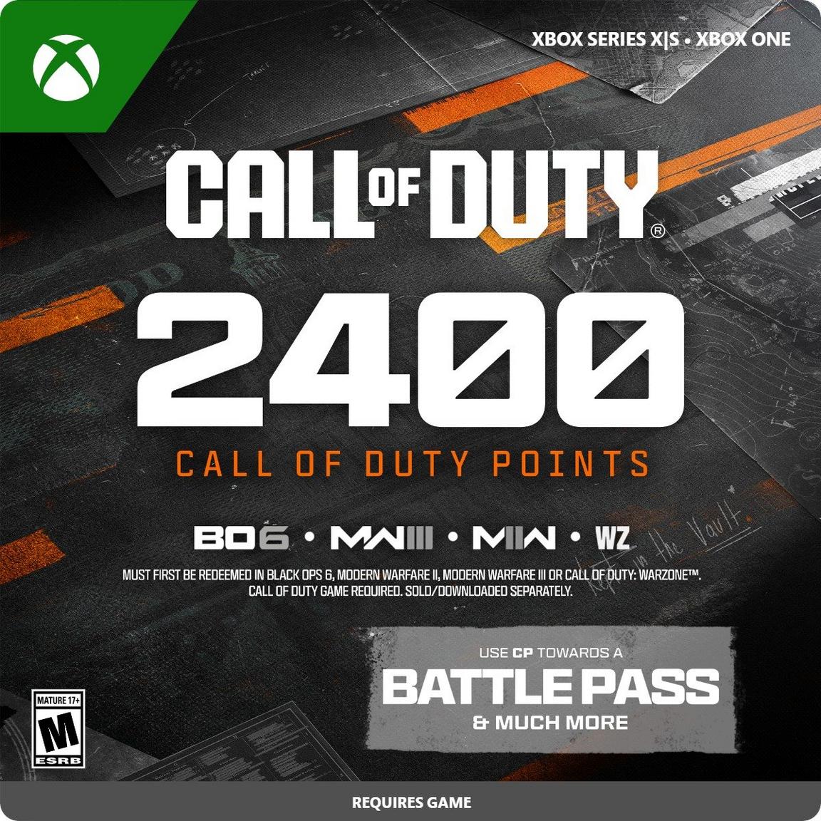 Call Of Duty Points 2,400 Xbox Series X