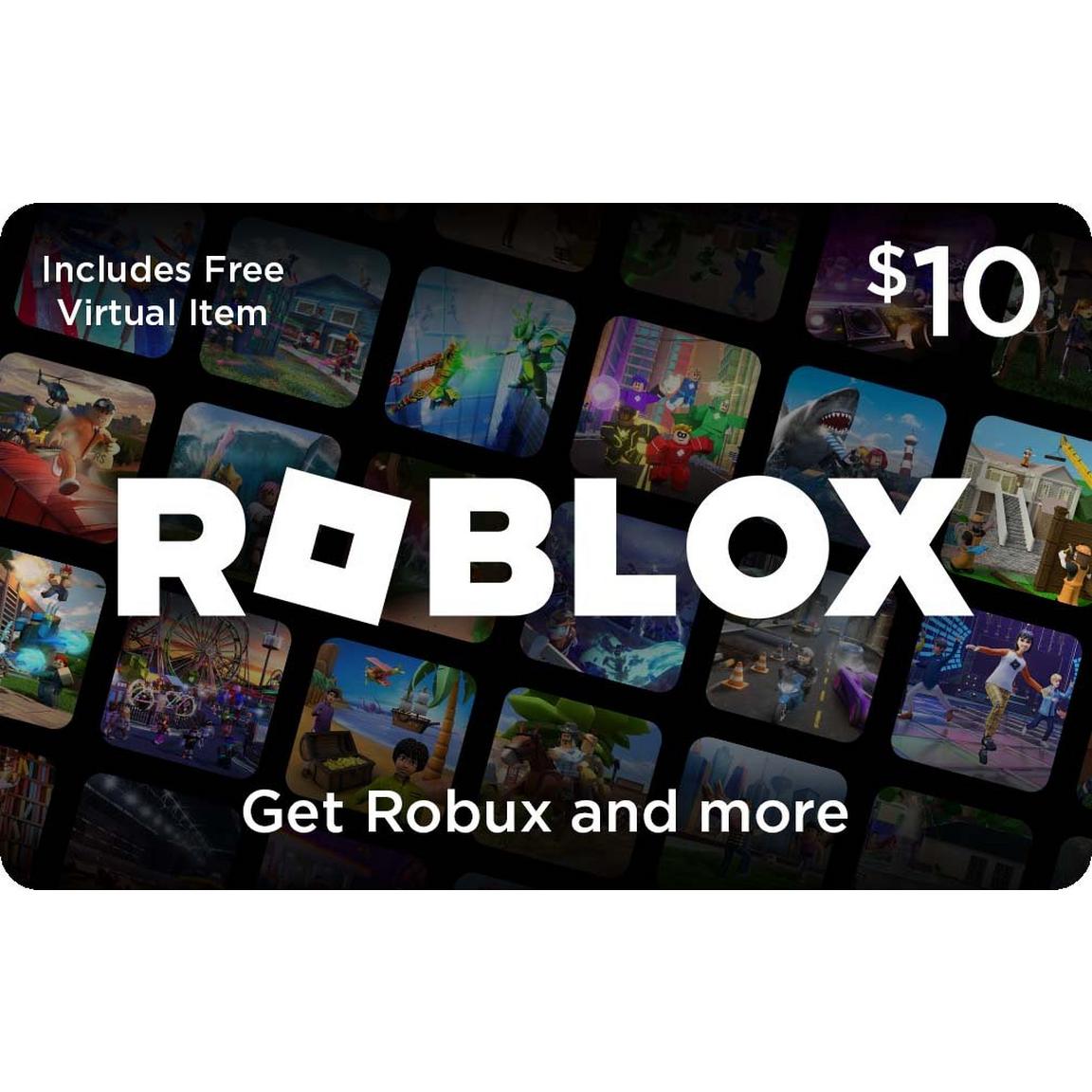 Roblox $10 Digital Gift Card